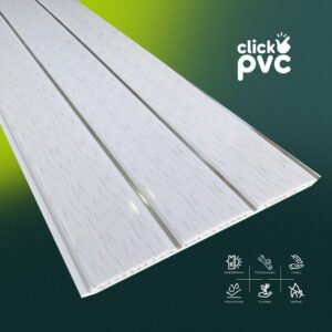 Lámina cielo raso PVC - Jaspeada Acanalada