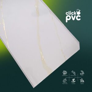 Lámina cielo raso PVC - Mármol Dorado