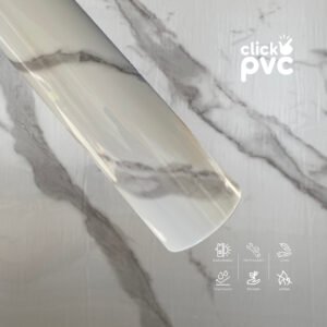 Rollo adhesivo Mármol Blanco Gris Degradado